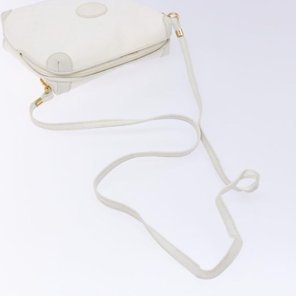 GUCCI Micro GG Supreme Shoulder Bag PVC White Gold 007 115 4916 Auth ep10339