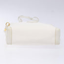 GUCCI Micro GG Supreme Shoulder Bag PVC White Gold 007 115 4916 Auth ep10339-5