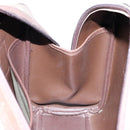 Burberrys Nova Check Hand Bag Canvas Beige Gold Auth ep10345-17