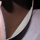 Burberrys Nova Check Hand Bag Canvas Beige Gold Auth ep10345-19