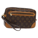 LOUIS VUITTON Monogram Marly Dragonne GM Clutch Bag M51825 LV Auth ep10354-1