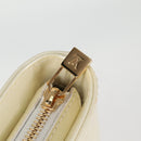 LOUIS VUITTON Monogram Vernis Houston Hand Bag Perle M91342 LV Auth ep10355A-19