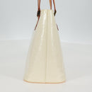 LOUIS VUITTON Monogram Vernis Houston Hand Bag Perle M91342 LV Auth ep10355A-3