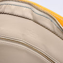 LOUIS VUITTON Monogram Vernis Houston Hand Bag Beige M91004 LV Auth ep10359-10