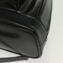 GUCCI Bamboo Body Bag Patent leather Black Silver 003 3444 0127 Auth ep10361-16