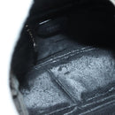 GUCCI Bamboo Body Bag Patent leather Black Silver 003 3444 0127 Auth ep10361-10