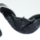 GUCCI Bamboo Body Bag Patent leather Black Silver 003 3444 0127 Auth ep10361-21