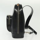 GUCCI Bamboo Body Bag Patent leather Black Silver 003 3444 0127 Auth ep10361-3