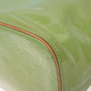 LOUIS VUITTON Monogram Vernis Houston Hand Bag Baby Blue M91005 LV Auth ep10362-14