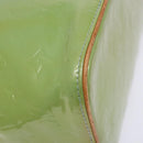 LOUIS VUITTON Monogram Vernis Houston Hand Bag Baby Blue M91005 LV Auth ep10362-15