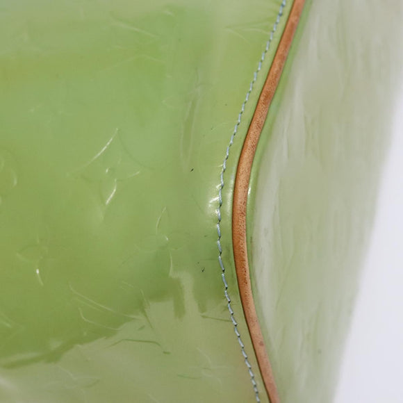 LOUIS VUITTON Monogram Vernis Houston Hand Bag Baby Blue M91005 LV Auth ep10362