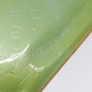 LOUIS VUITTON Monogram Vernis Houston Hand Bag Baby Blue M91005 LV Auth ep10362-9