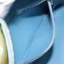 LOUIS VUITTON Monogram Vernis Houston Hand Bag Baby Blue M91005 LV Auth ep10362-22