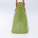 LOUIS VUITTON Monogram Vernis Houston Hand Bag Baby Blue M91005 LV Auth ep10362-4