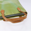 LOUIS VUITTON Monogram Vernis Houston Hand Bag Baby Blue M91005 LV Auth ep10362-7