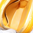 LOUIS VUITTON Monogram Vernis Christie PM Shoulder Bag Jaune M91110 Auth ep10365-11