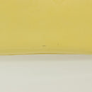 LOUIS VUITTON Monogram Vernis Columbus Tote Bag Lime Yellow M91047 Auth ep10370-3