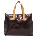 LOUIS VUITTON Monogram Vernis Reade PM Hand Bag Amarante M91993 LV Auth ep10373-13