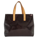 LOUIS VUITTON Monogram Vernis Reade PM Hand Bag Amarante M91993 LV Auth ep10373-2