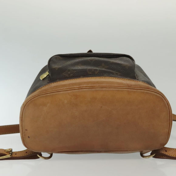 LOUIS VUITTON Monogram Montsouris MM Backpack M51136 LV Auth ep10374