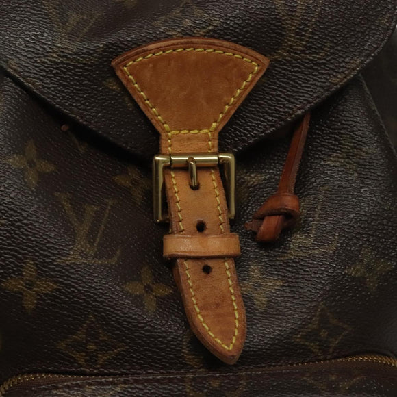 LOUIS VUITTON Monogram Montsouris MM Backpack M51136 LV Auth ep10374