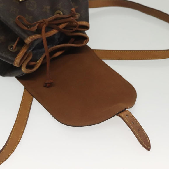 LOUIS VUITTON Monogram Montsouris MM Backpack M51136 LV Auth ep10374