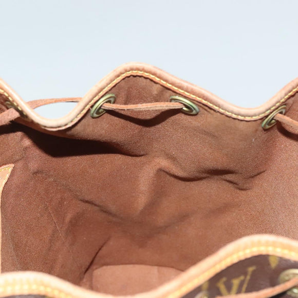 LOUIS VUITTON Monogram Montsouris MM Backpack M51136 LV Auth ep10374