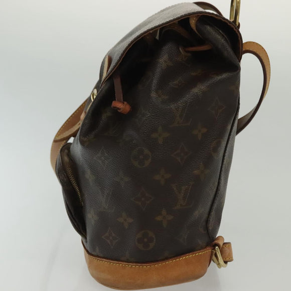 LOUIS VUITTON Monogram Montsouris MM Backpack M51136 LV Auth ep10374