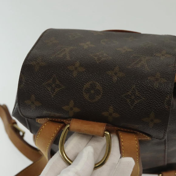 LOUIS VUITTON Monogram Montsouris MM Backpack M51136 LV Auth ep10374