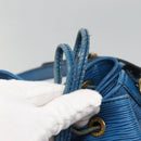 LOUIS VUITTON Epi Noe Shoulder Bag Toledo Blue M44005 LV Auth ep10377-10