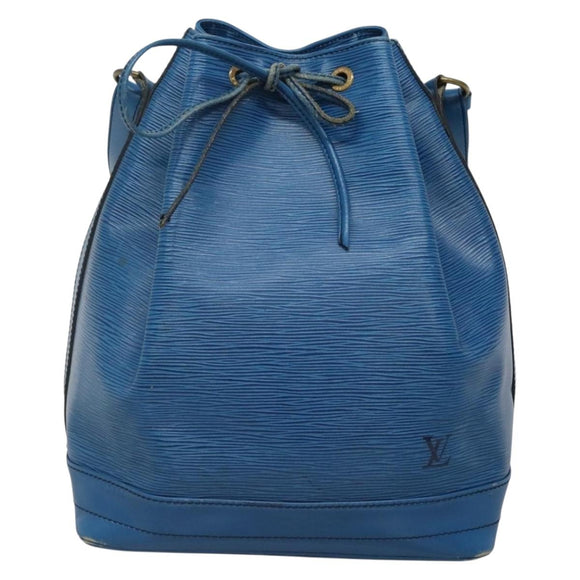 LOUIS VUITTON Epi Noe Shoulder Bag Toledo Blue M44005 LV Auth ep10377