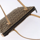 FENDI Zucchino Canvas Hand Bag Beige Auth ep10385-6