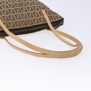 FENDI Zucchino Canvas Hand Bag Beige Auth ep10385-7