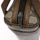 GUCCI GG Supreme Clutch Bag PVC Beige Auth ep10390-15