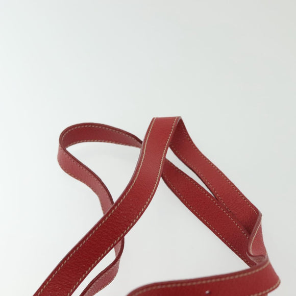 GUCCI Bamboo Backpack Suede Red Gold 003 1705 0030 Auth ep10393