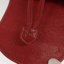 GUCCI Bamboo Backpack Suede Red Gold 003 1705 0030 Auth ep10393-21