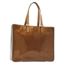 LOUIS VUITTON Monogram Vernis Columbus Tote Bag Bronze M91134 LV Auth ep10401-1