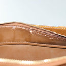 LOUIS VUITTON Monogram Vernis Columbus Tote Bag Bronze M91134 LV Auth ep10401-10