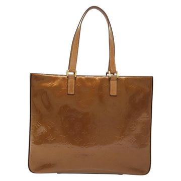 LOUIS VUITTON Monogram Vernis Columbus Tote Bag Bronze M91134 LV Auth ep10401 - 0