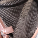 PRADA Chain Tote Bag Leather Brown Auth ep10406-22