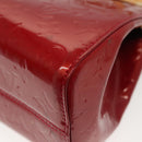 LOUIS VUITTON Monogram Vernis Brea PM Hand Bag Red M91623 LV Auth ep10407-19