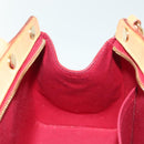 LOUIS VUITTON Monogram Vernis Brea PM Hand Bag Red M91623 LV Auth ep10407-24