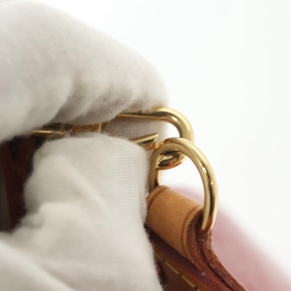 LOUIS VUITTON Monogram Vernis Brea PM Hand Bag Red M91623 LV Auth ep10407