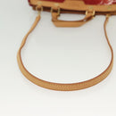 LOUIS VUITTON Monogram Vernis Brea PM Hand Bag Red M91623 LV Auth ep10407-9
