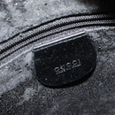 GUCCI Shoulder Bag Patent leather Black Silver Auth ep10410-18