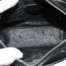 GUCCI Shoulder Bag Patent leather Black Silver Auth ep10410-10