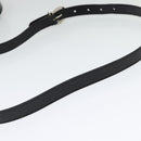 GUCCI Shoulder Bag Patent leather Black Silver Auth ep10410-7