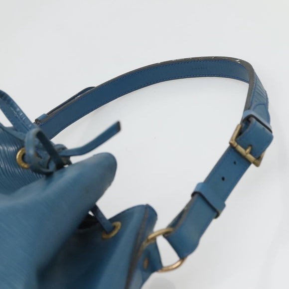 LOUIS VUITTON Epi Noe Shoulder Bag Toledo Blue M44005 LV Auth ep10419