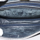 LOEWE Anagram Shoulder Bag Leather Green Gold Auth ep10432-11