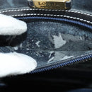 LOEWE Anagram Shoulder Bag Leather Green Gold Auth ep10432-12